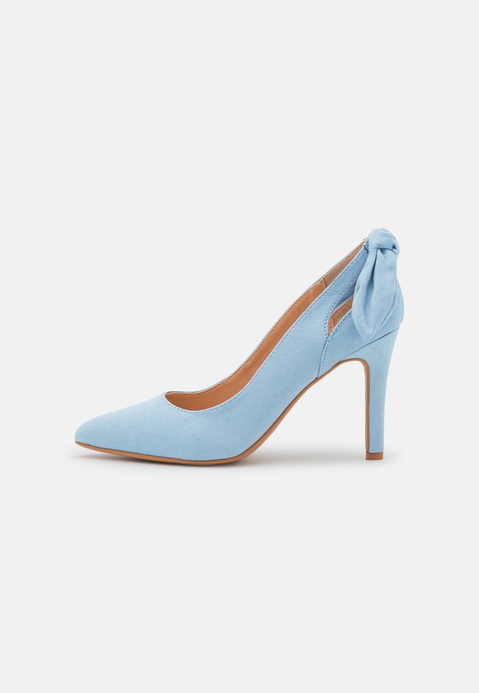 Talons Anna Field Slip on Bleu Clair Femme | KVV-1857546